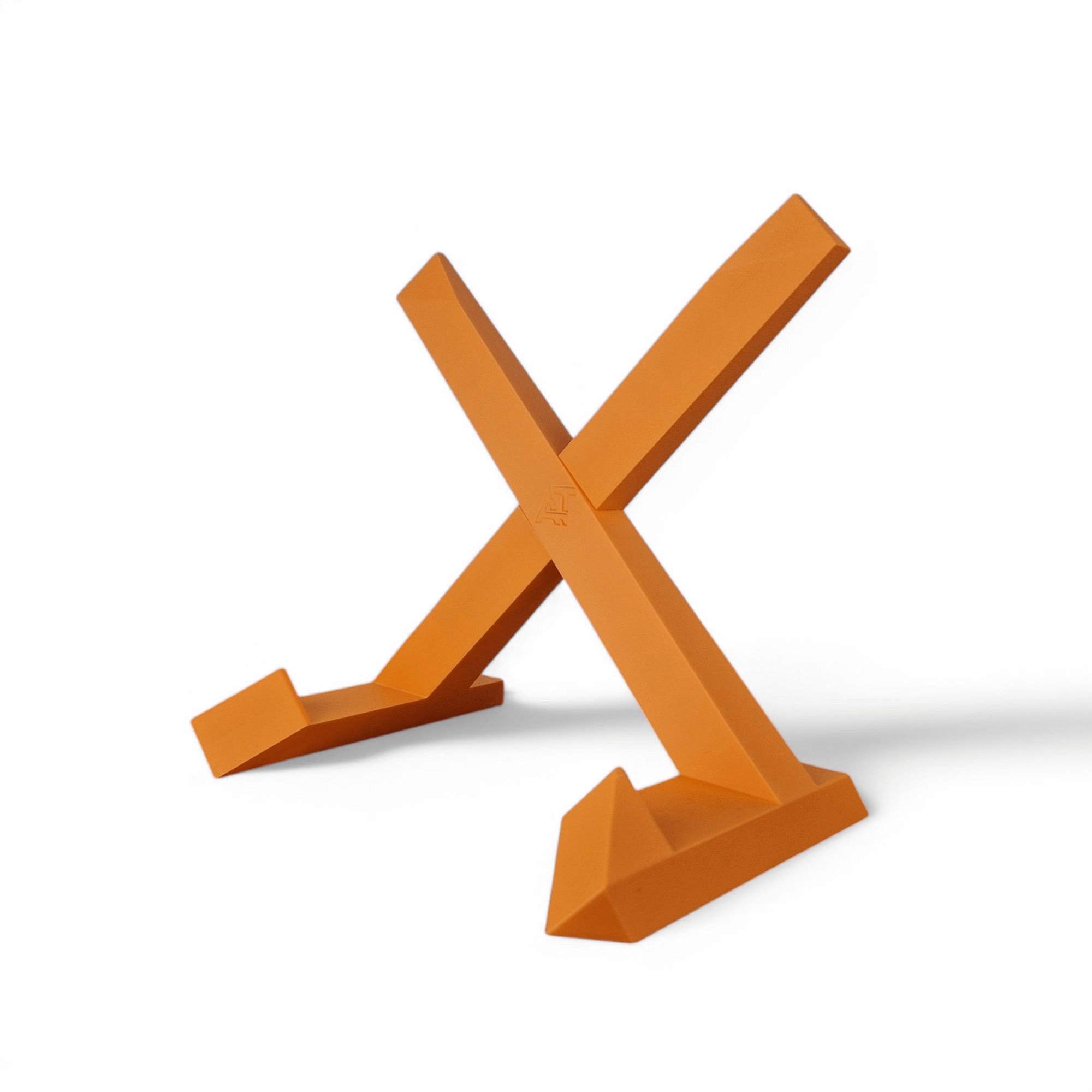 platenstandaard-oranje Platenstandaard kruis, vinyl houder gekleurd - Afbeelding 5